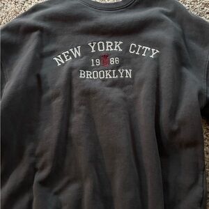 Dark grey New York City Brooklyn Sweatshirt